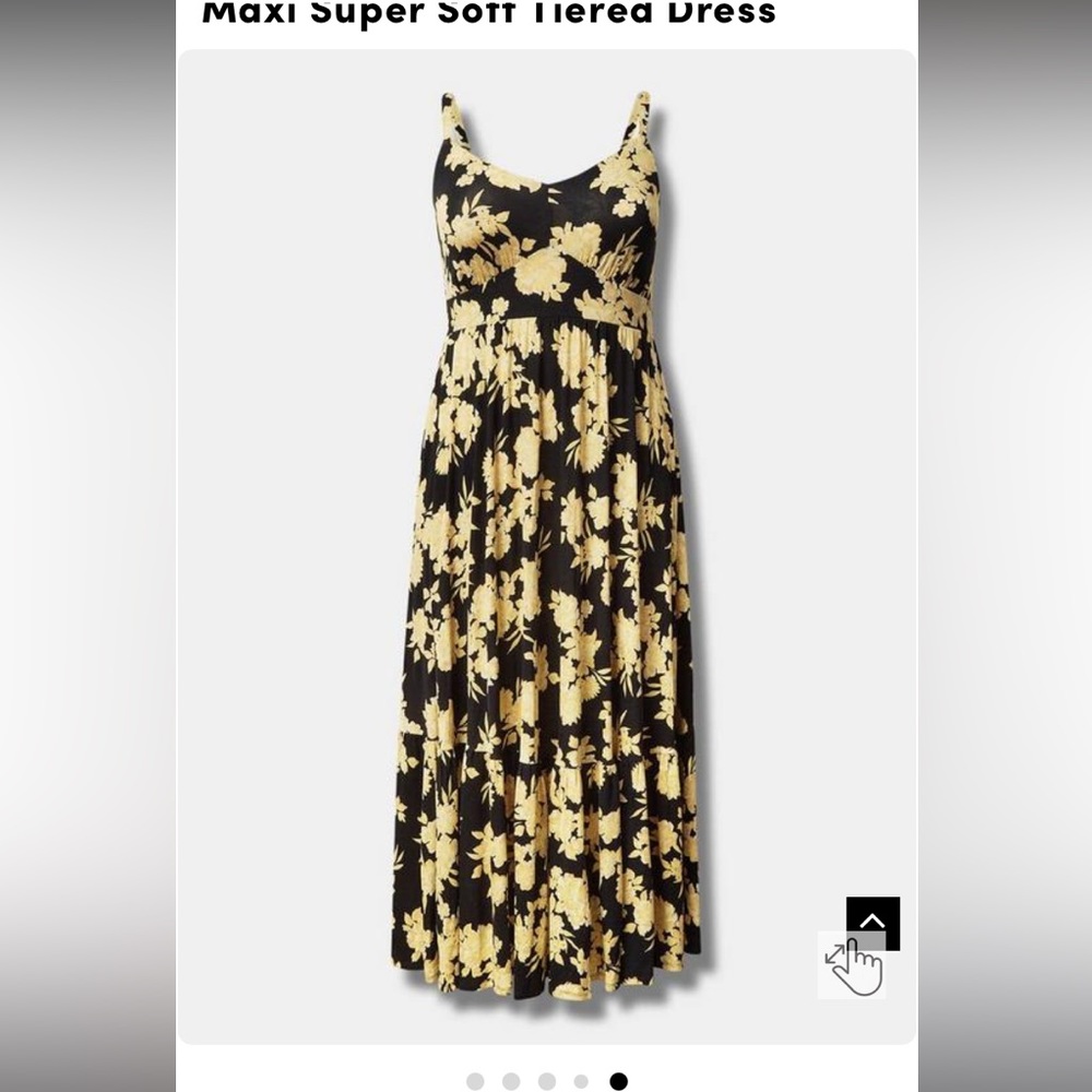 Maxi Super Soft Tiered Dress with pockets